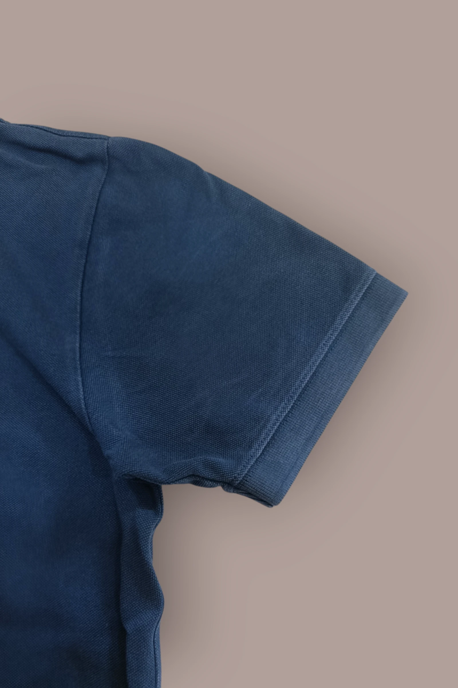 | Polo Gap Homem | Cor Azul Marinho | Piqué Manga | Curta Algodão | Tamanho M | – photo 6